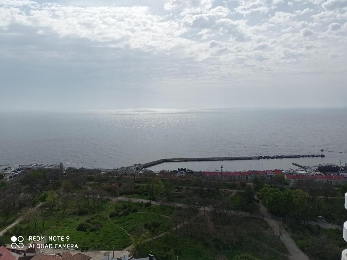 Терраса С Панорамой Моря В Аркадии Odesa Exterior photo